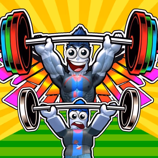 Obby: Gym Simulator, Escape logo