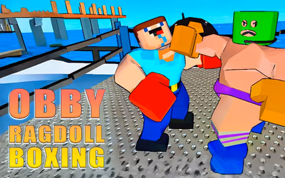 Obby. Ragdoll Boxing logo