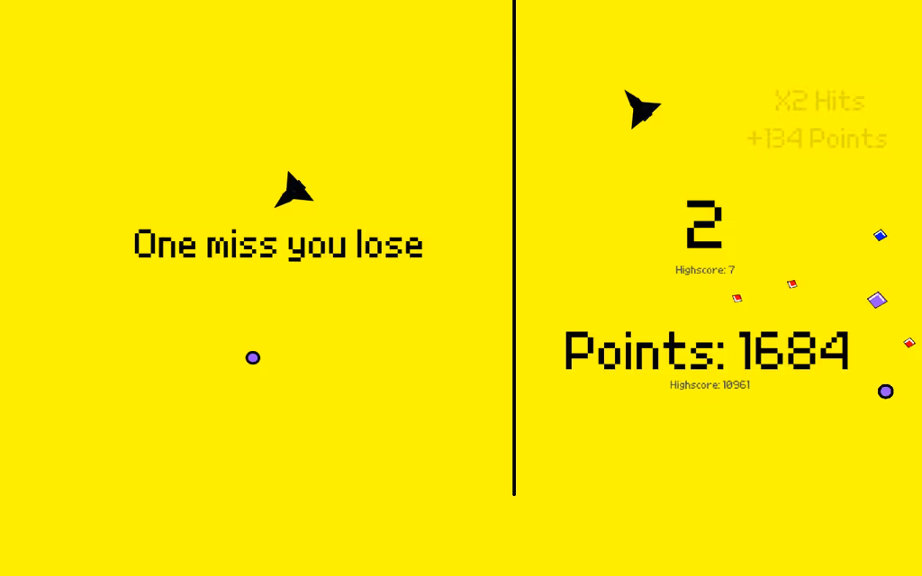One Miss and You Lose logo