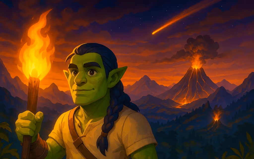 Orcborn: The Great Flight logo