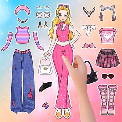 Paper Doll Diary: Dress Up DIY logo
