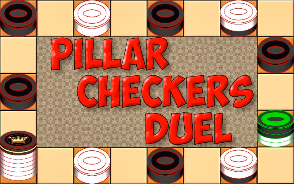 Pillar Checkers Duel logo