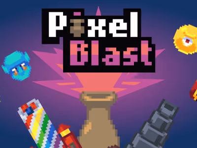 Pixel Blast logo