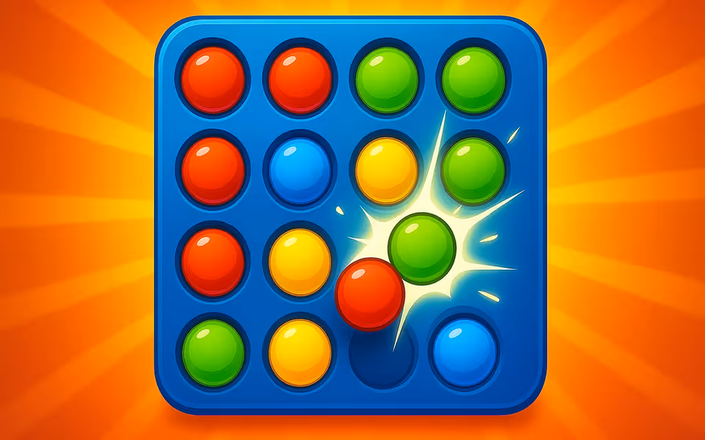 Play 4 in a Row - Brain Challenge logo