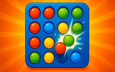 Play 4 in a Row - Brain Challenge logo