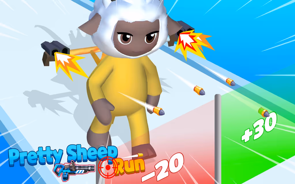 Pretty Sheep Run logo