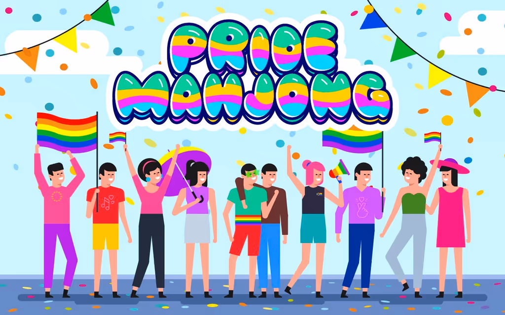 Pride Mahjong logo