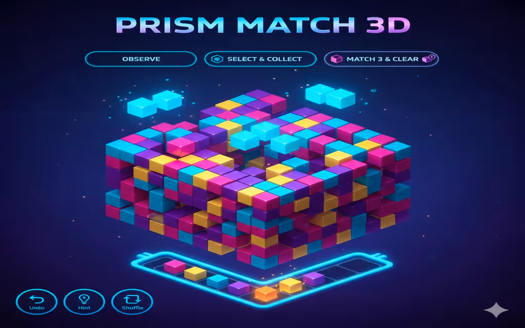 Prism Match 3D logo