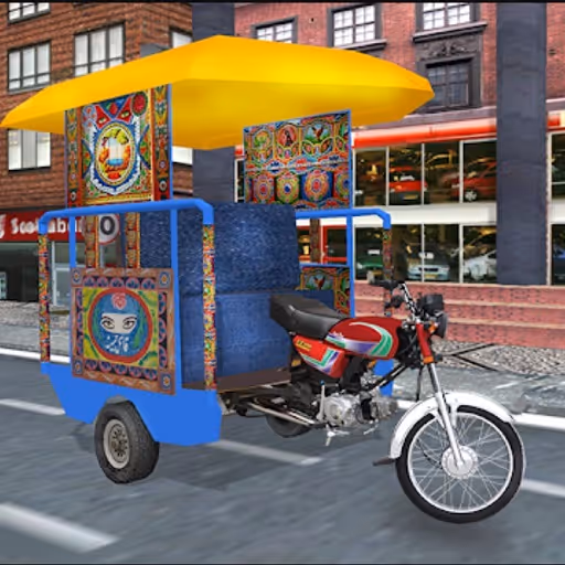 Public Tricycle Tuk Tuk Rush logo