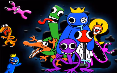 Rainbow Friends Sliding Puzzle logo