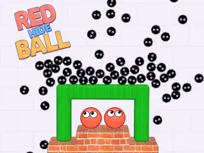 Red Hide Ball logo