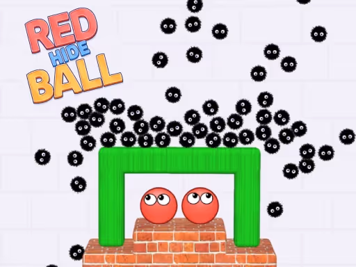 Red Hide Ball logo