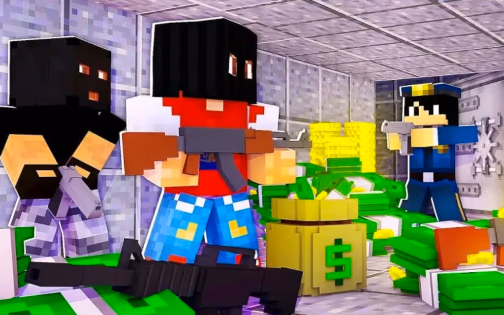 Robberies 3D logo