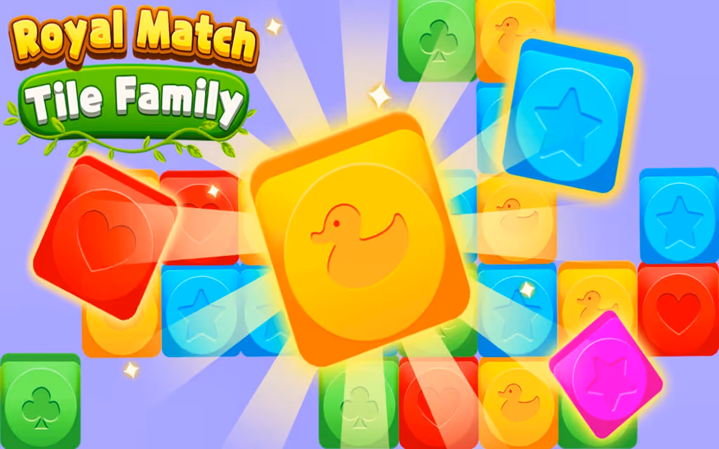Royal Match Tile Family logo