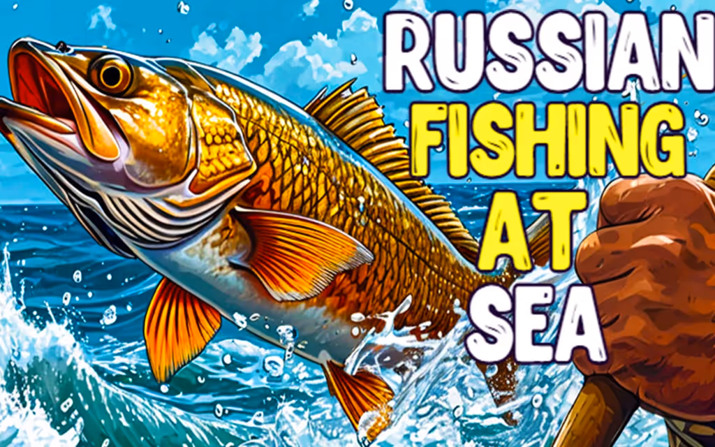 Russian Fishing at Sea logo