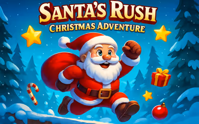 Santa's Rush Christmas Adventure logo
