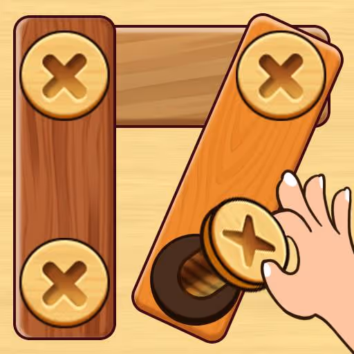 Screw Nuts & Bolts: Wood Solve logo