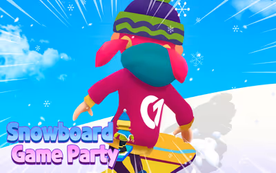 Snowboard Game Party logo