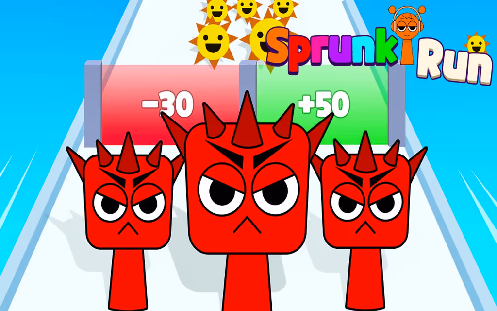 Sprunki Run logo