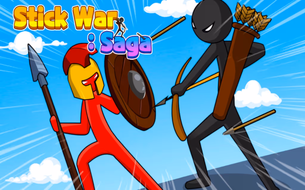 Stick War Saga logo