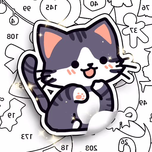 Sticker Puzzle Book logo