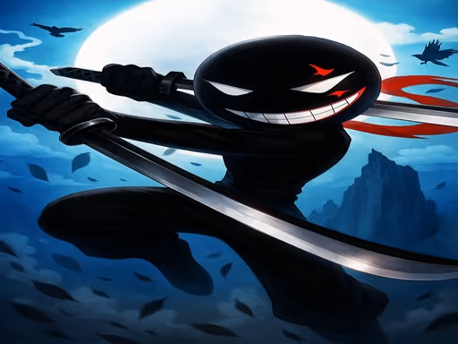 Stickman Archero Fight: stick shadow fight war logo