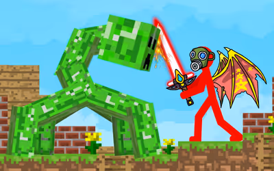 Stickman Mega Boss Battles! logo