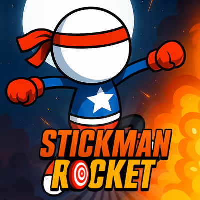 Stickman Rocket logo