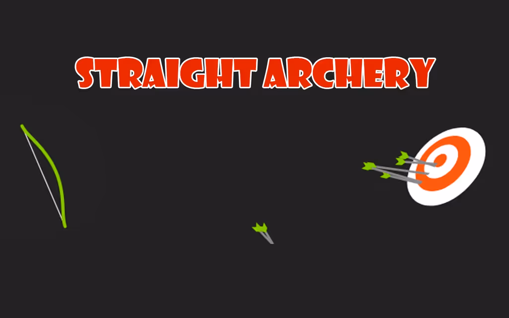 Straight Archery logo
