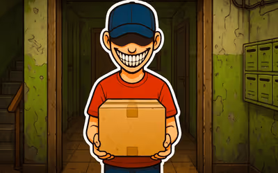 Strange Packages logo