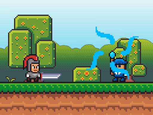 Pixel Knight Adventure logo