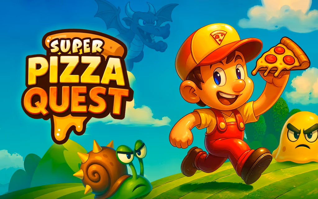 Super Pizza Quest logo