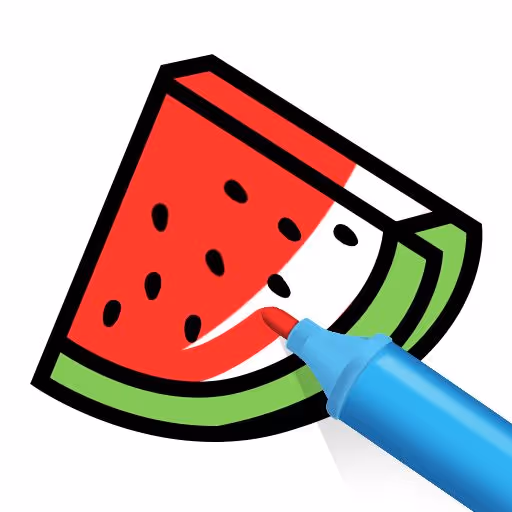 Tap To Color: Painting Book logo