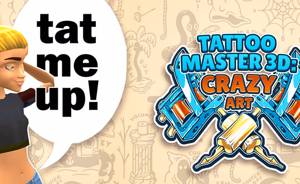 Tattoo Master 3D: Crazy Art logo