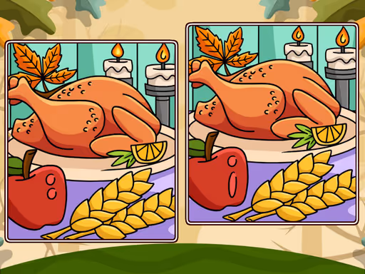 Thanksgiving Spot The Differences logo