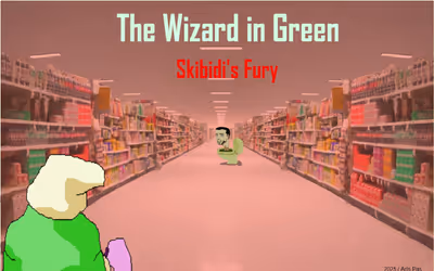 The Wizard in Green - Skibidi's Fury logo