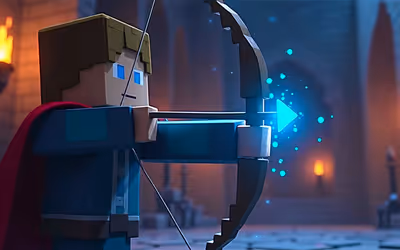 Throne of Bones and Blocks logo