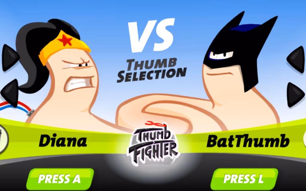 Thumb Fighter logo