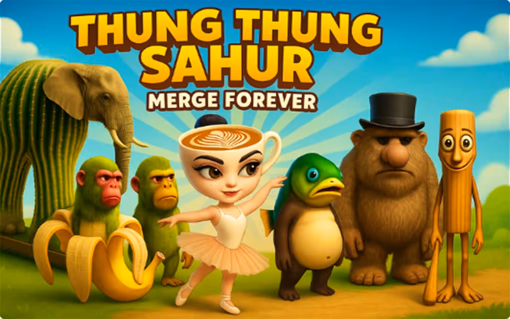 Thung Thung Sahur Merge Forever logo
