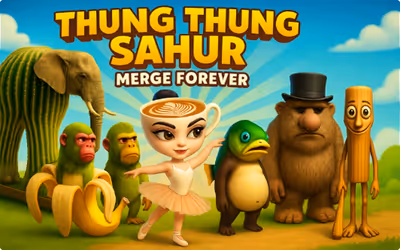 Thung Thung Sahur Merge Forever logo