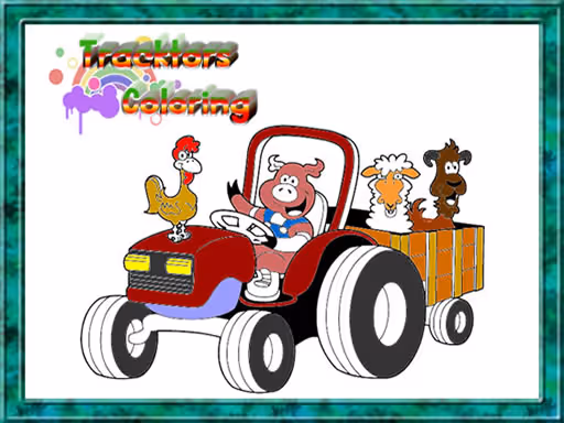 Tractor Coloring Pages logo
