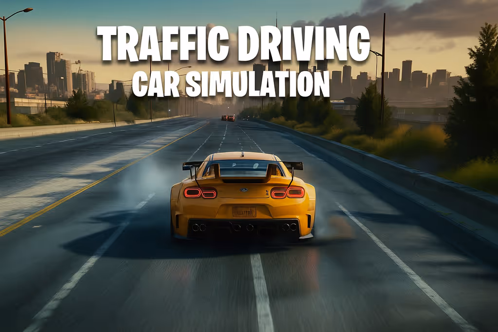 Traffic Driving Car Simulation logo