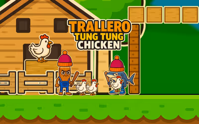Trallero Tung Tung Chicken logo