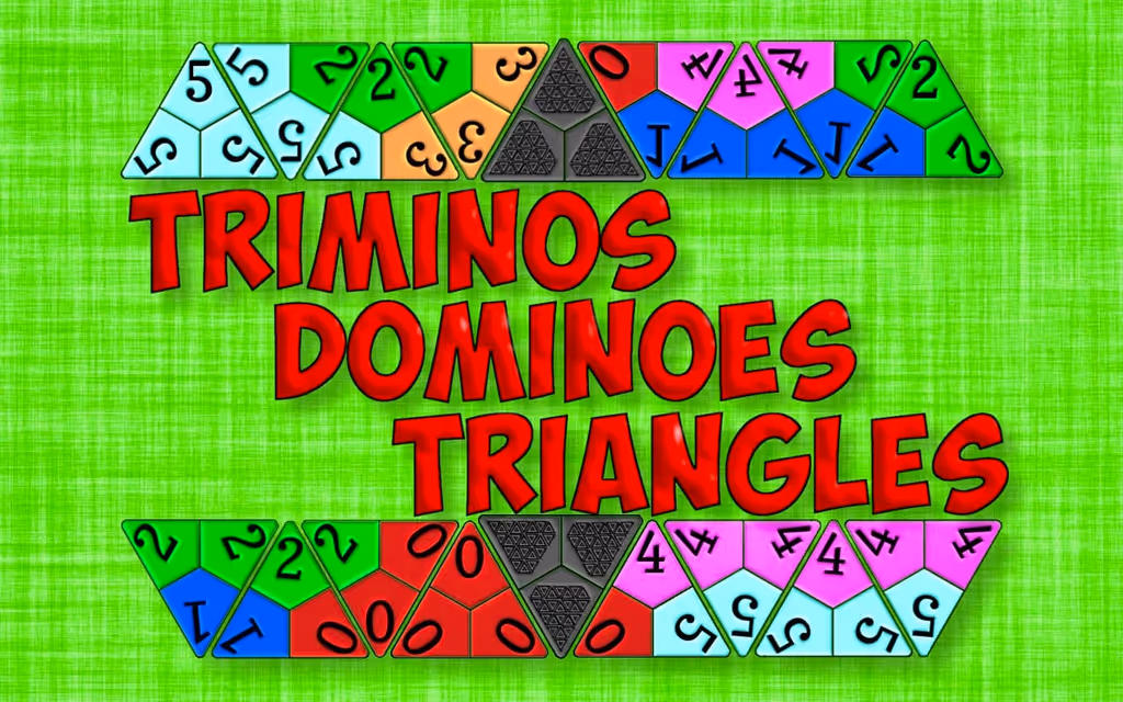 Triminos Dominoes Triangles logo
