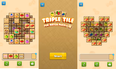 Triple Tile: Fun Match Puzzle 3 logo
