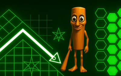 Tung Tung Sahur in Geometry Dash logo