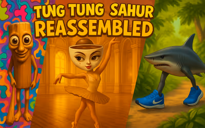 Tung Tung Sahur: Reassembled logo