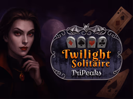 Twilight Solitaire TriPeaks logo