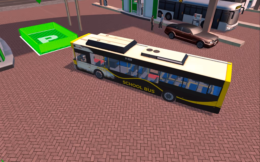 Ultimate Bus Simulator Driver Duty 3D logo