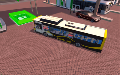 Ultimate Bus Simulator Driver Duty 3D logo